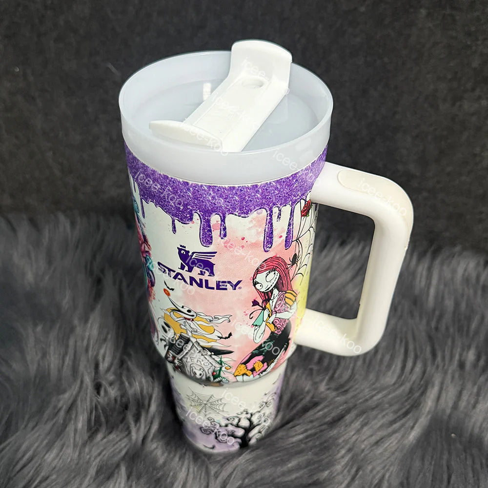 Sally x Jack Skellington 40oz Tumbler