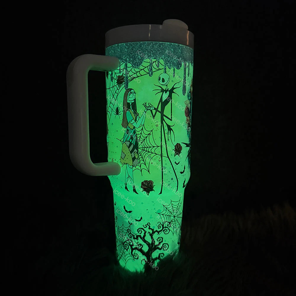 Sally x Jack Skellington 40oz Tumbler