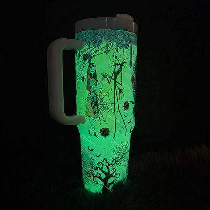Sally x Jack Skellington 40oz Tumbler